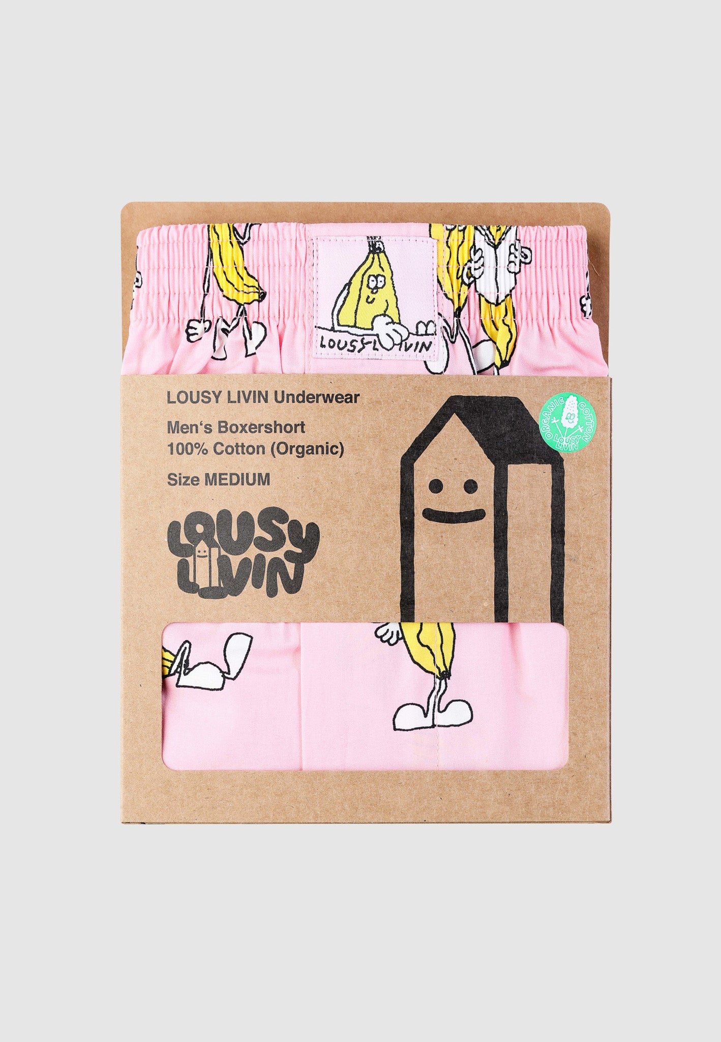 Lousy Livin - PINK BANANA BOXER - Blossom