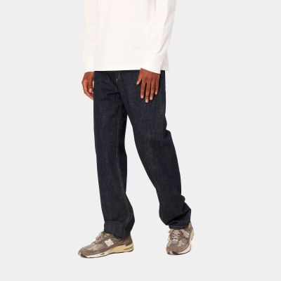 Carhartt WIP - MARLOW PANT - Blue (Rinsed)