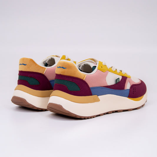 mmoustache - anaelle -vegan suede - mesh plum blush ecru_1