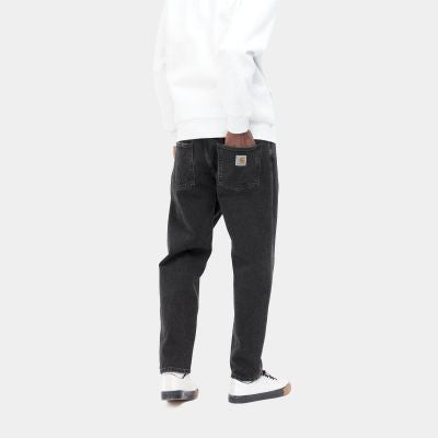 Carhartt WIP - NEWEL PANT - Black (stone washed)