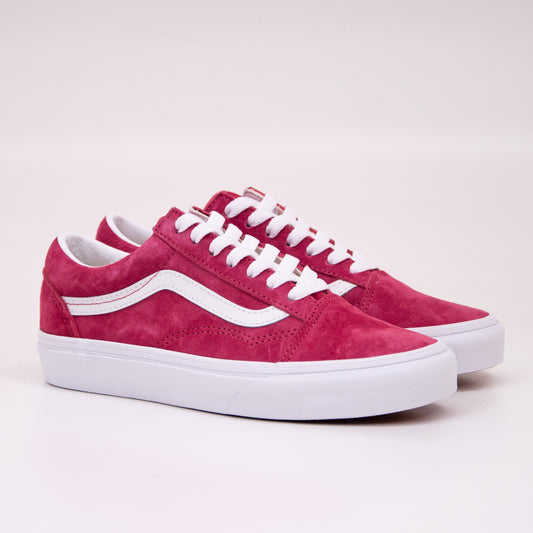 old skool pig suede holly berry