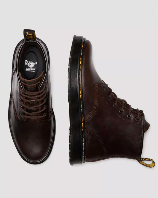 Dr. Martens - BROOKLINE CHUKKA STIEFEL - Dark Brown/Crazy Horse