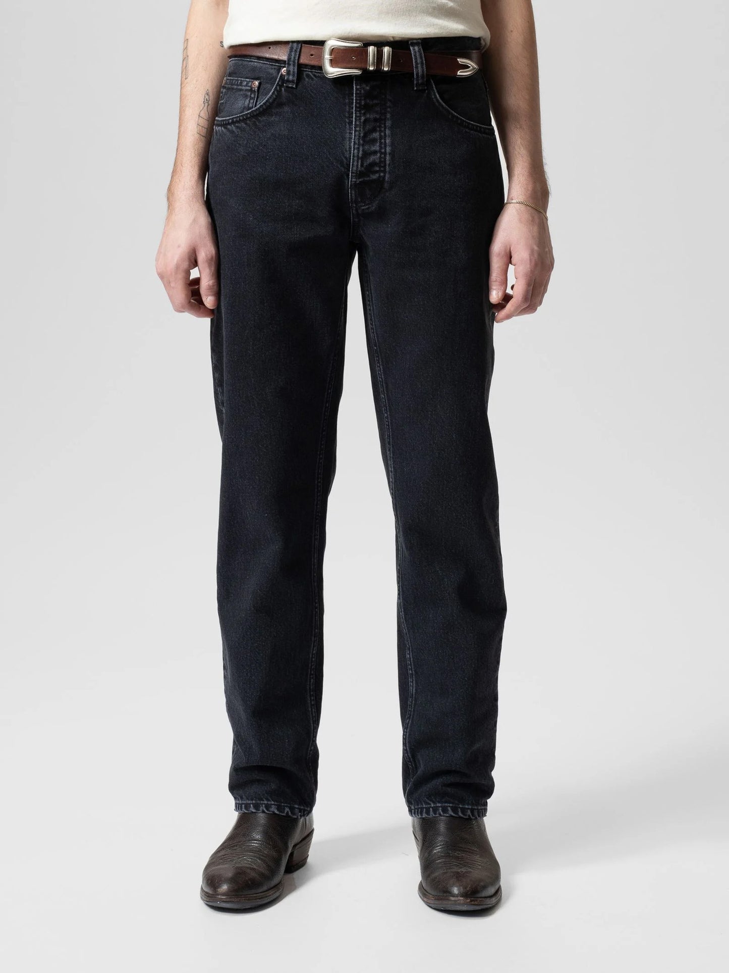 Nudie Jeans - RAD RUFUS - Black Vintage