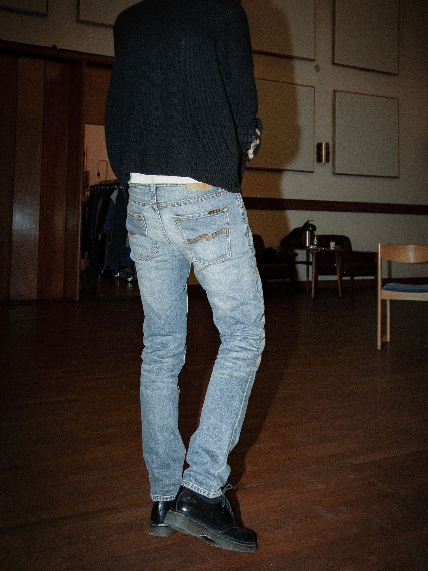 Nudie Jeans -SOLID OLLIE - Salt Water