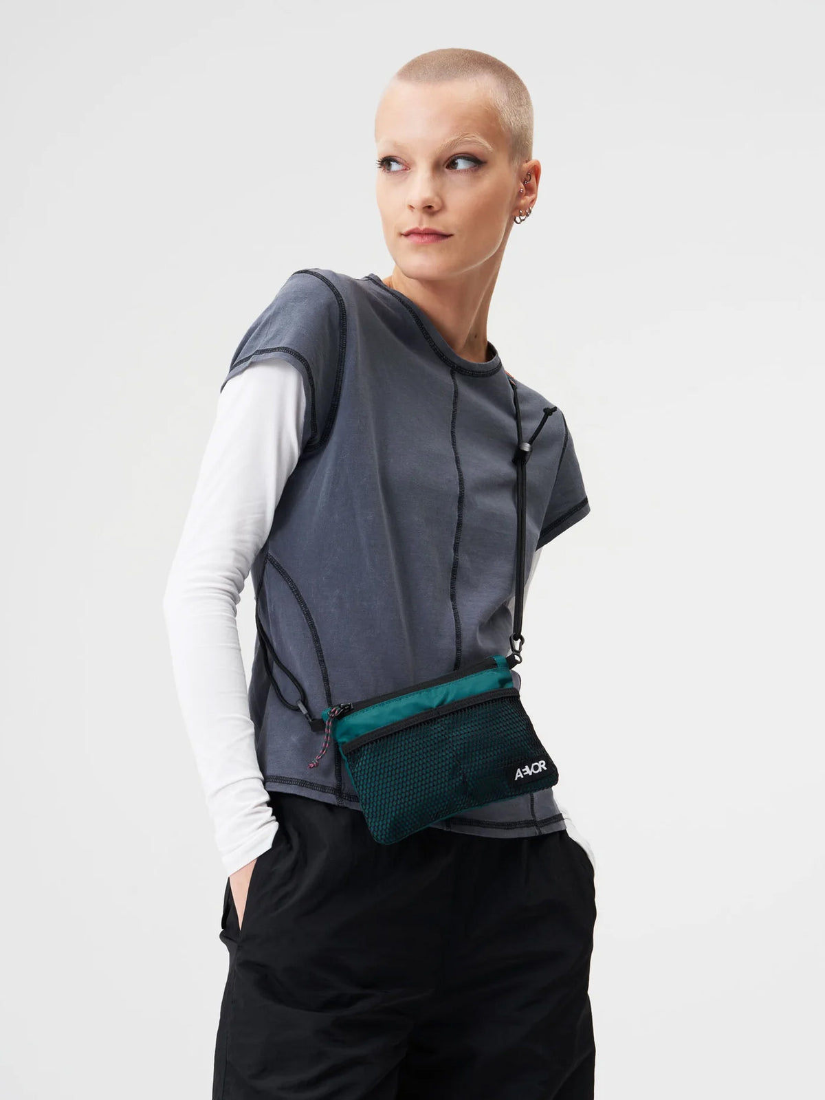 Aevor_CHEST_POUCH_Ripstop_Evergreen