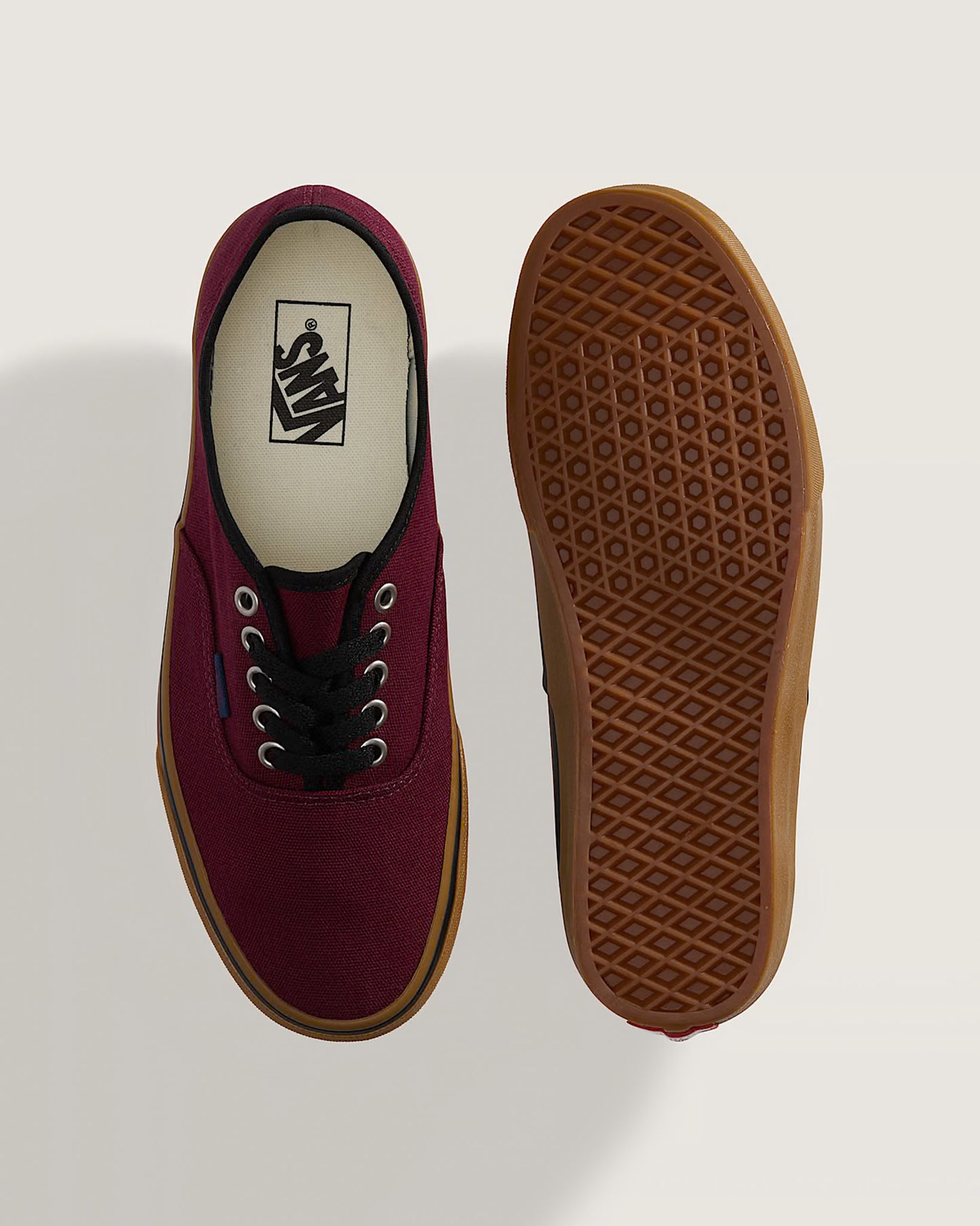 Vans - AUTHENTIC - Burgundy/Gum