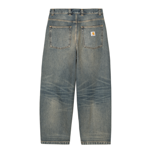 Carhartt WIP - BRANDON PANT - Blue Worn Used Wash