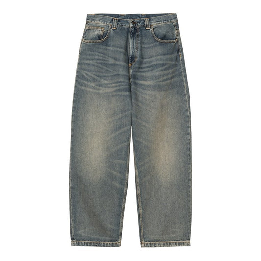 Carhartt WIP - BRANDON PANT - Blue Worn Used Wash