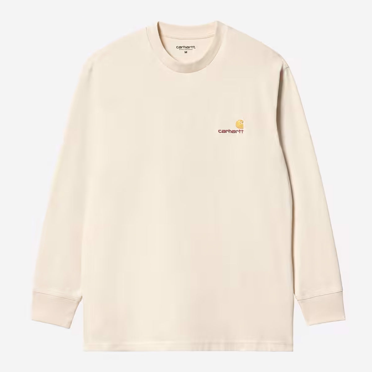 Carhartt_WIP_L/S_AMERICAN_SCRIPT_Neutural