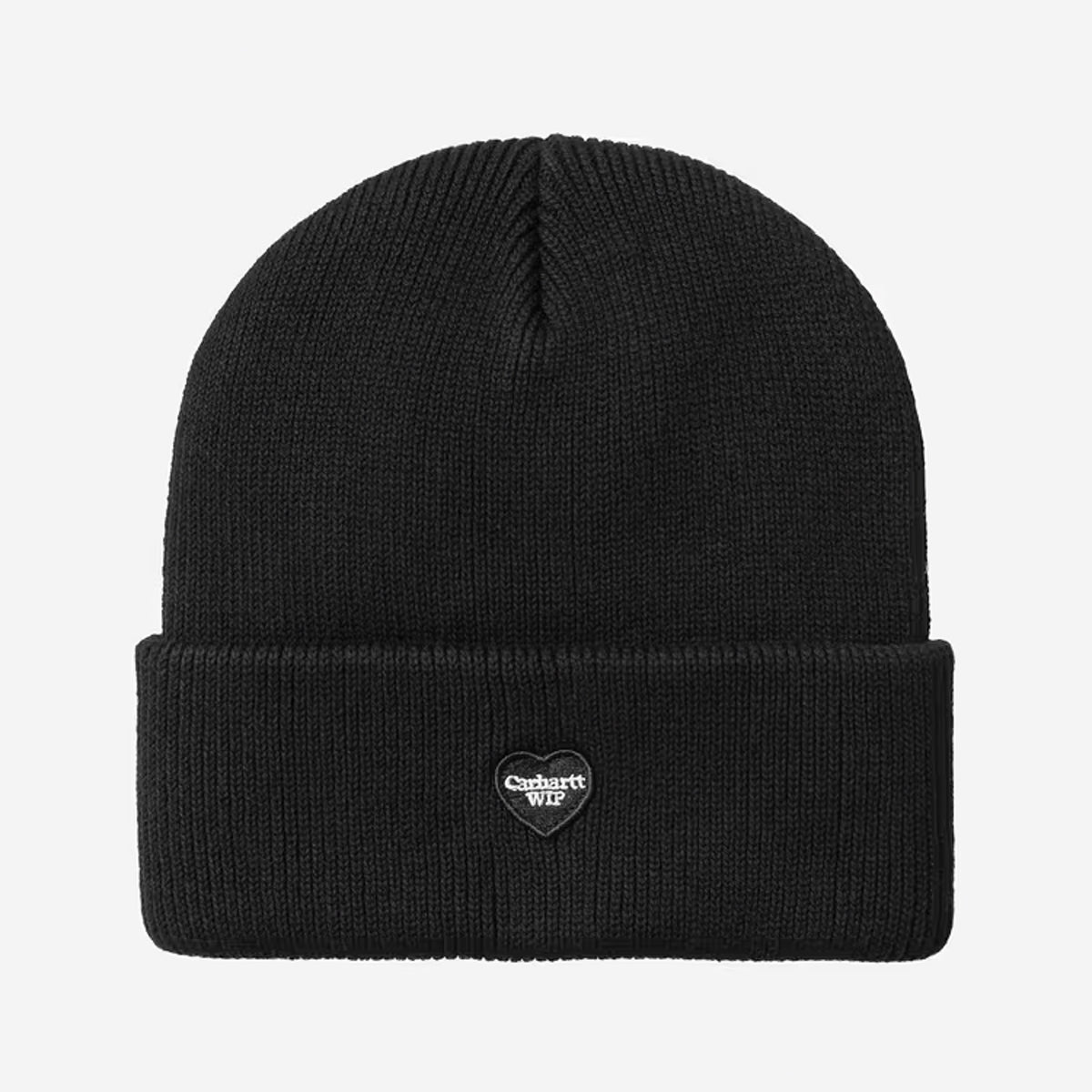 Carhartt_WIP_SMALL_HEART_BEANIE_Black_I037107_89