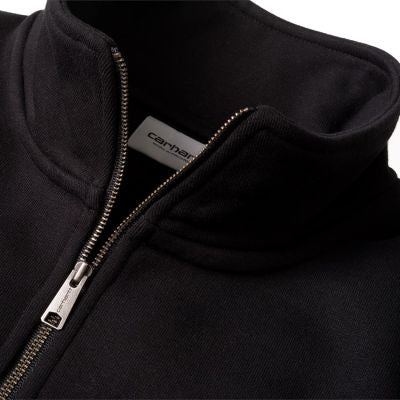 Carhartt WIP - CHASE NECK ZIP SWEATSHIRT - Black/Gold