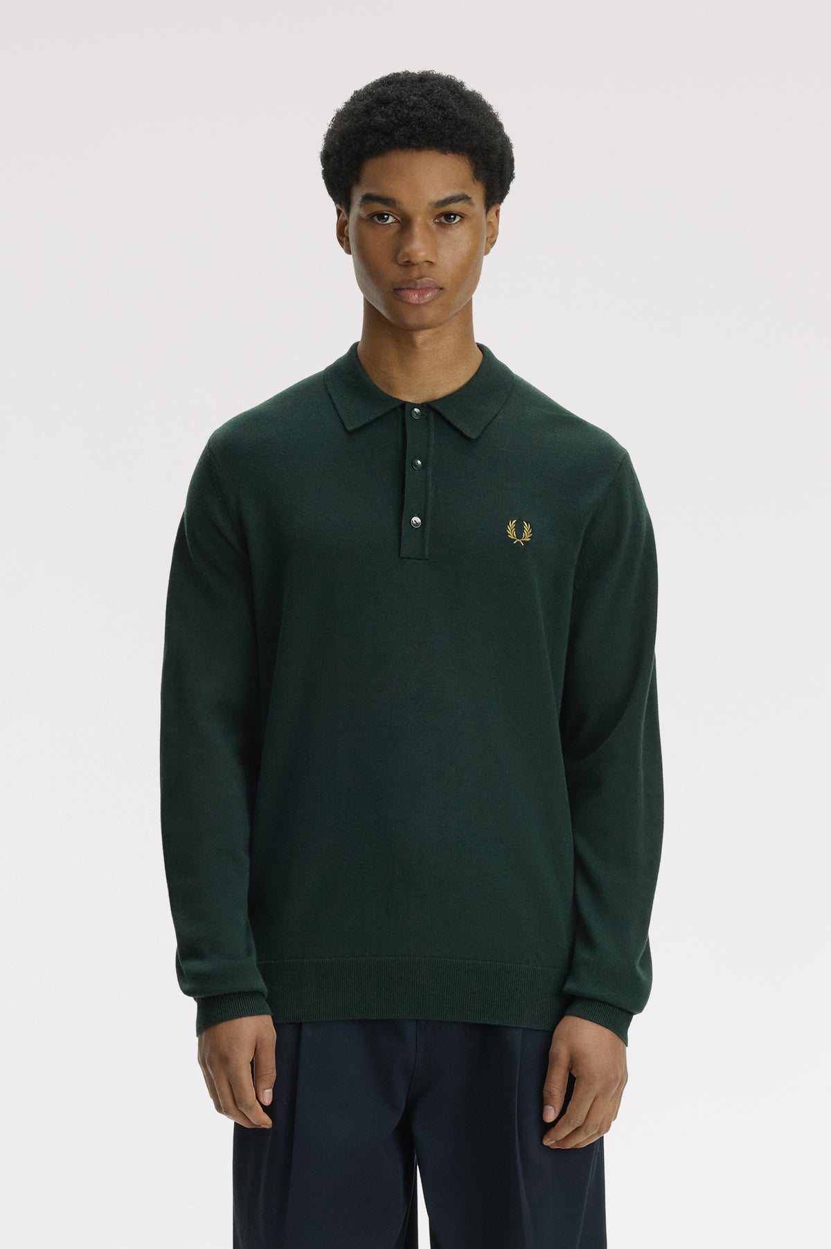 Fred_Perry_CLASSIC_KNITTED_SHIRT_Grassroots_K4535_30A