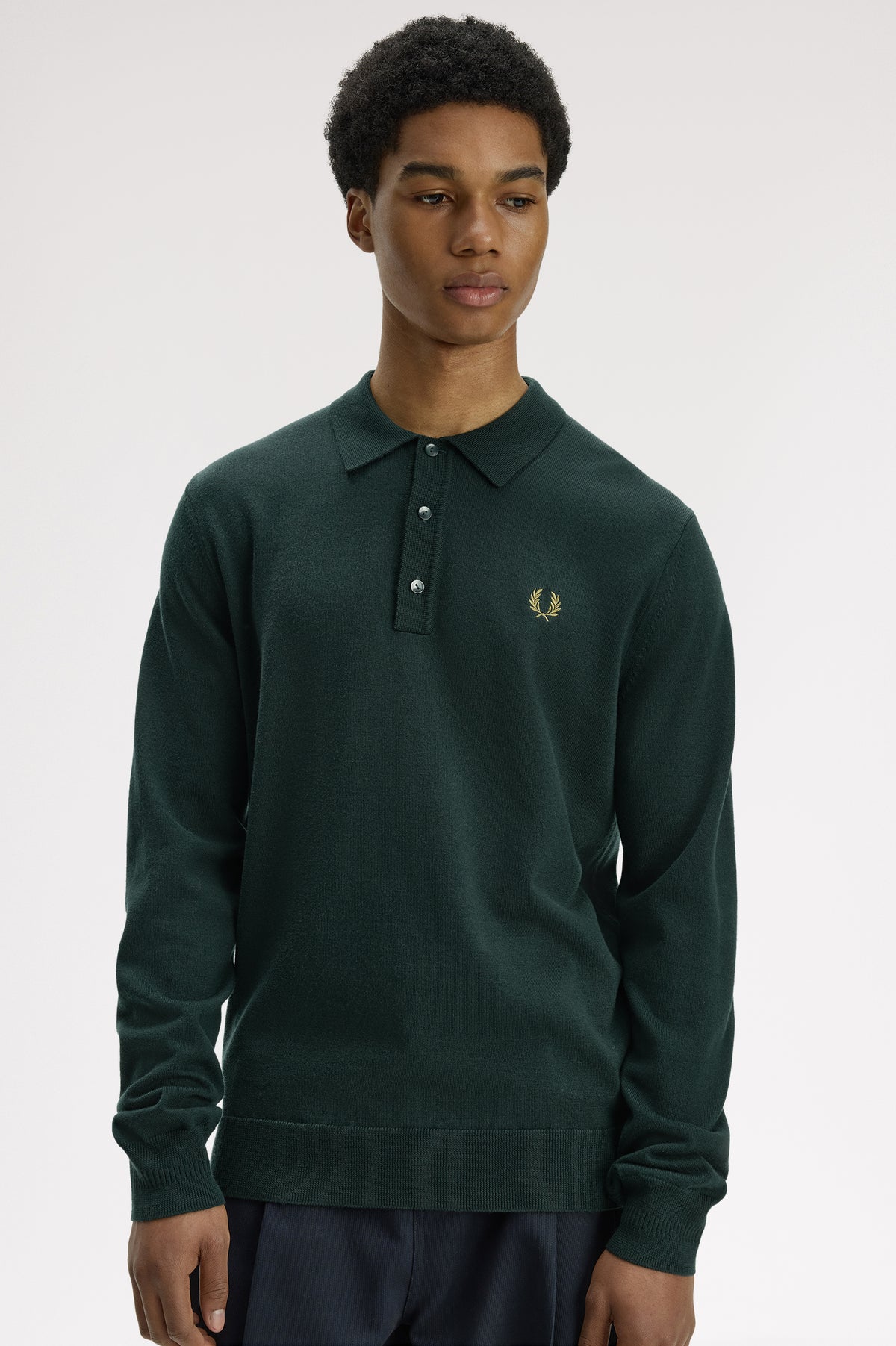Fred_Perry_CLASSIC_KNITTED_SHIRT_Grassroots_K4535_30A