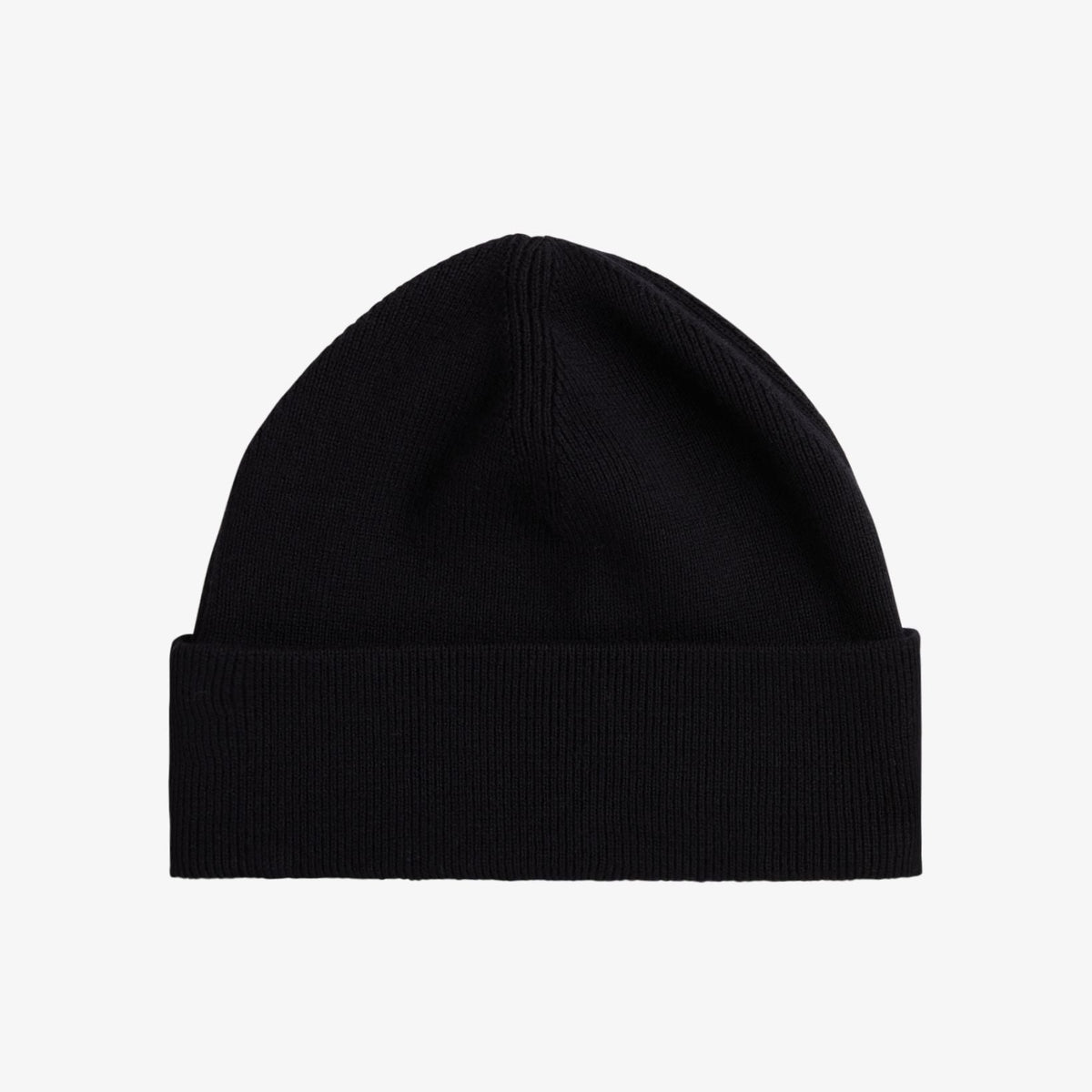 Fred Perry_Classic Merino Wool Beanie_ C3316_Schwarz1