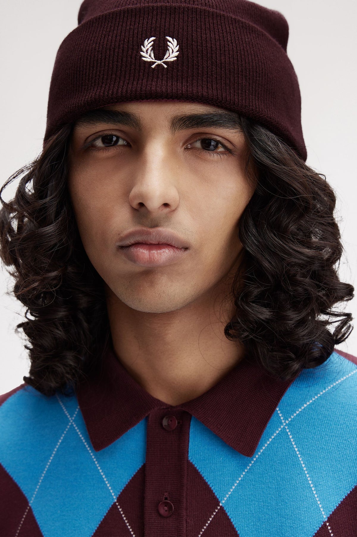 Fred Perry_Classic Merino Wool Beanie_ C3316_Schwarz1