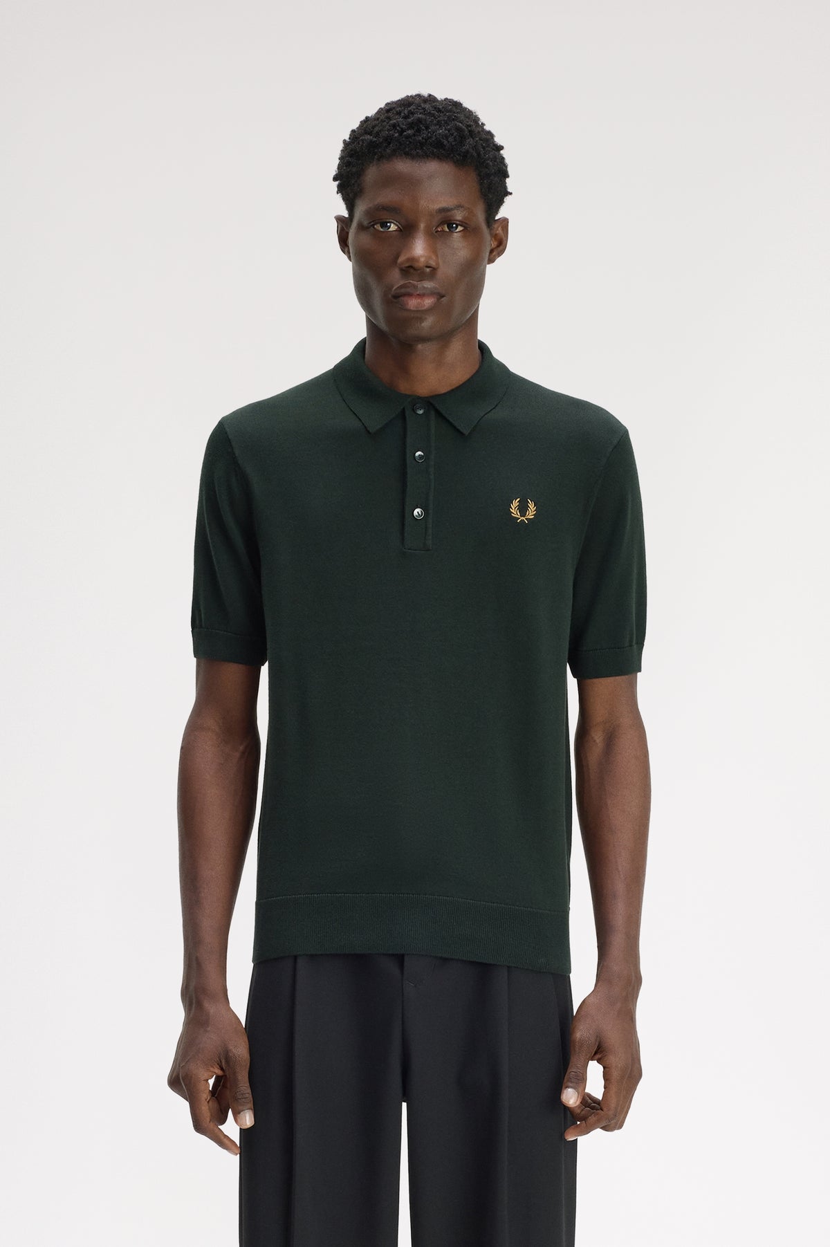 Fred_Perry_Cotton_Knit_Shirt_K9725_Green