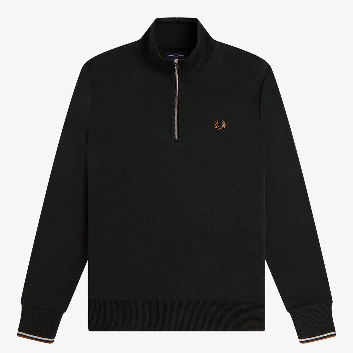 Fred Perry_Half Zip_M3574_Grün