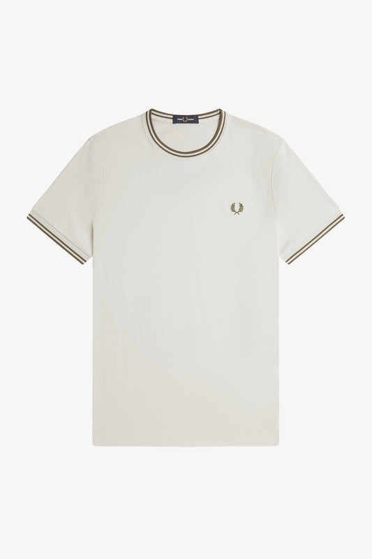 Fred_Perry_TWIN_TIPPED_T-SHIRT_Slate/Laurel_Wreath_Green/Laurel_Wreath_Green_M1588_81D