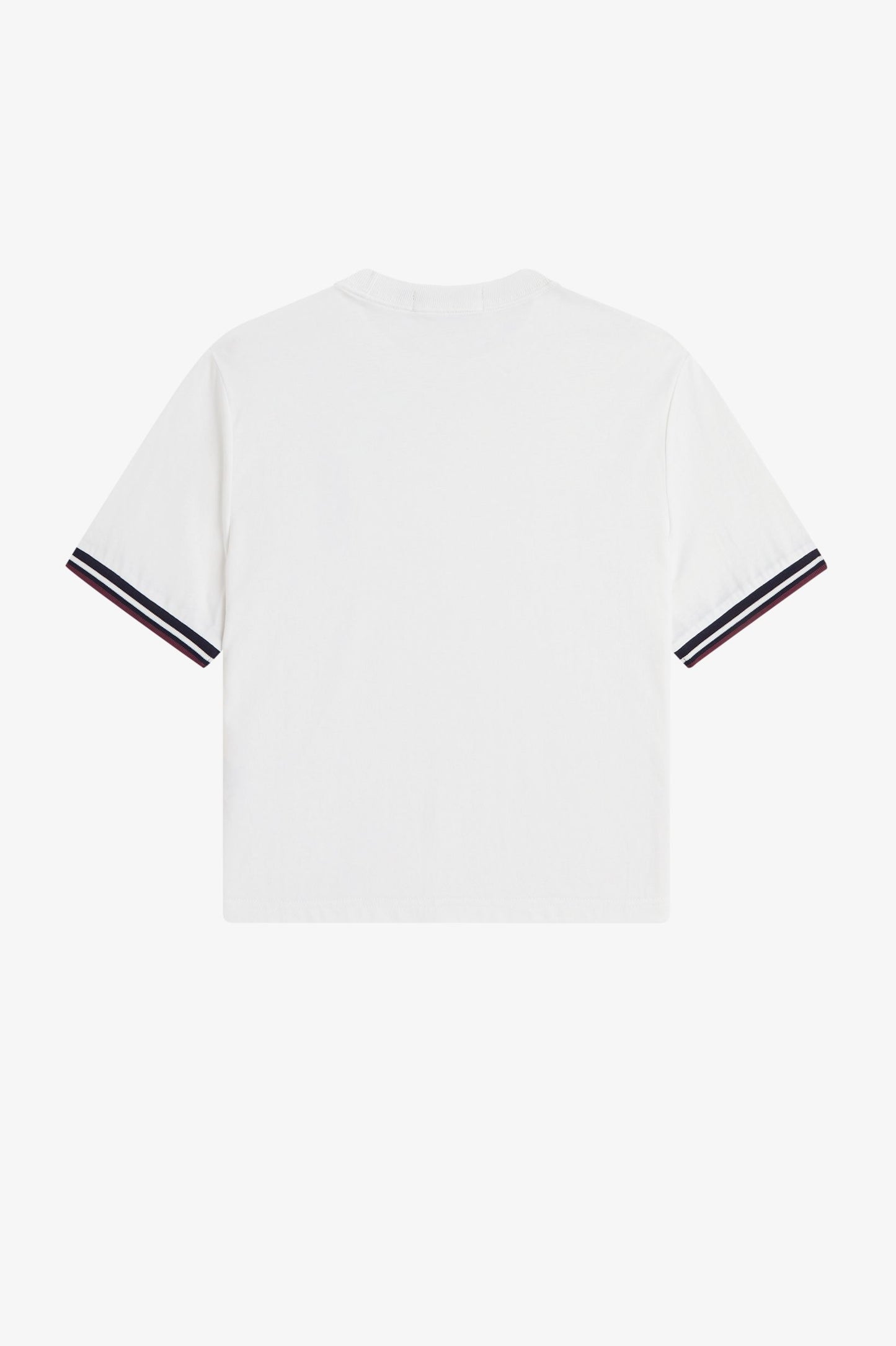 Fred Perry - TIPPED T-SHIRT (WOMEN) - Snow White