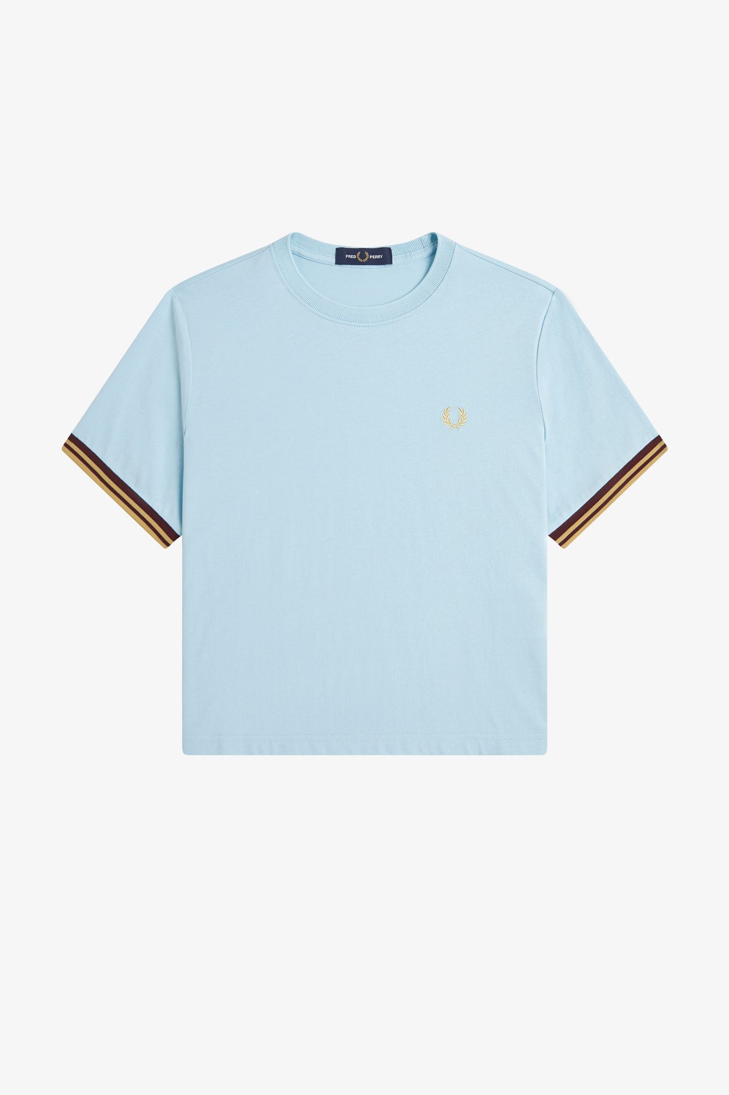 Fred Perry - TIPPED T-SHIRT (WOMEN) - Ball Boy Blue