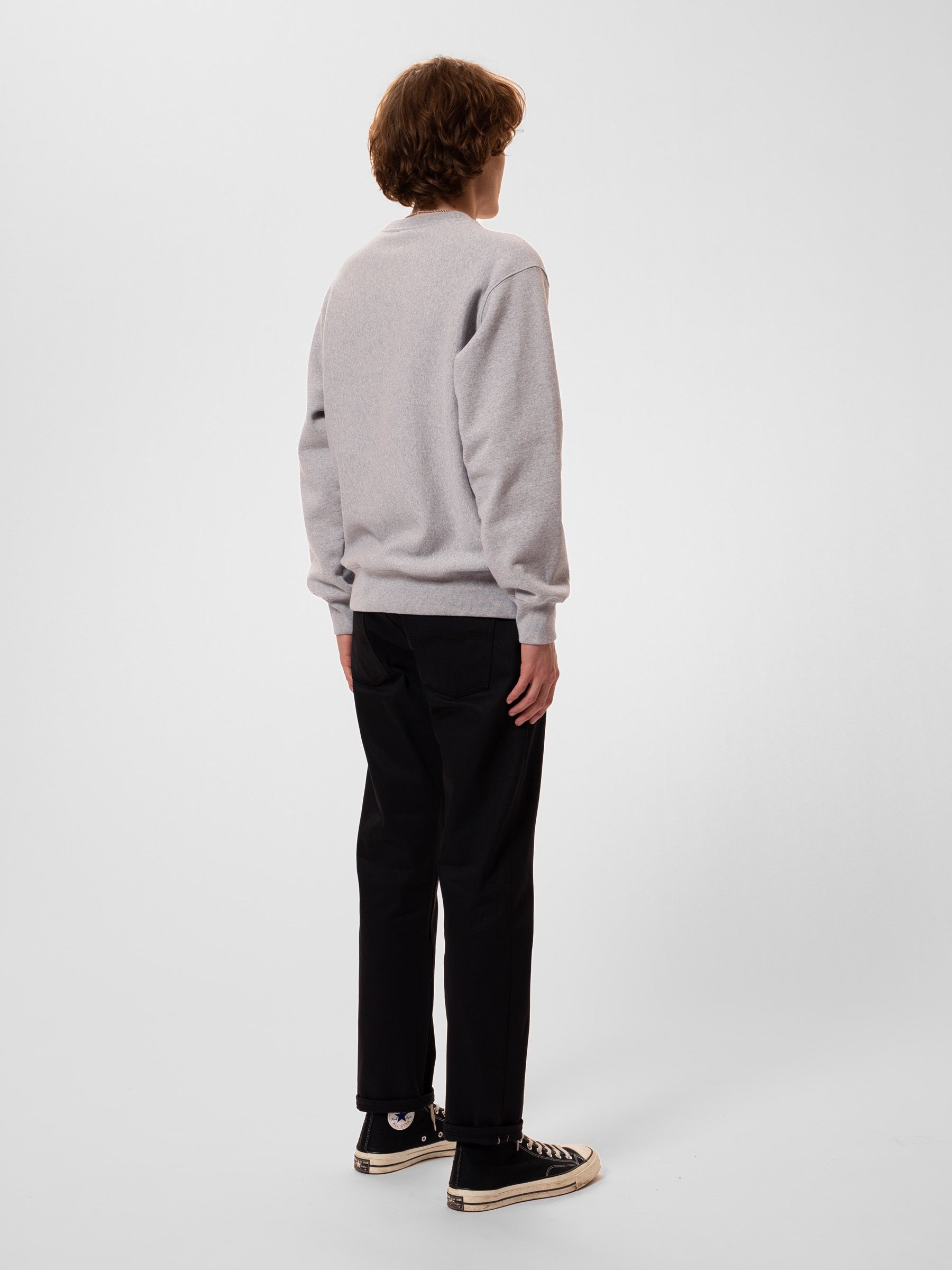 Hasse Crew Neck Greymelange 150547B04 1794_