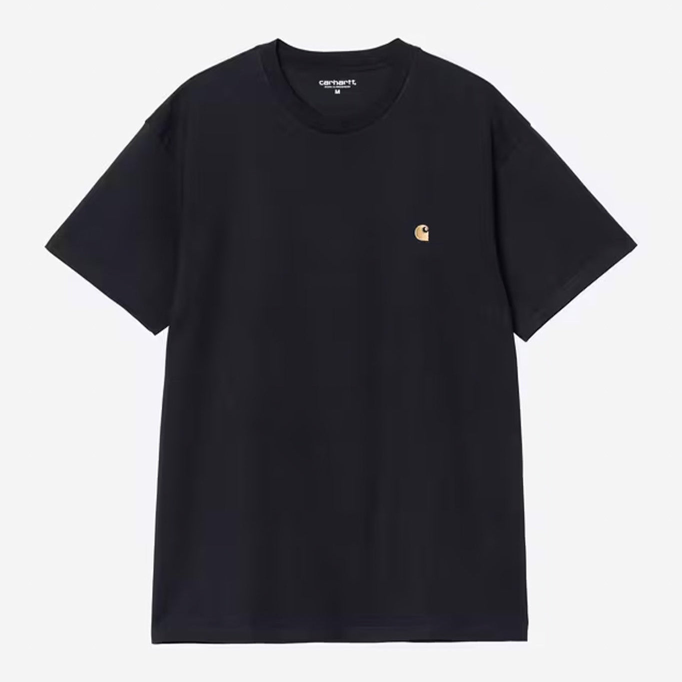 Carhartt WIP - CHASE T-SHIRT - Dark Navy/Gold