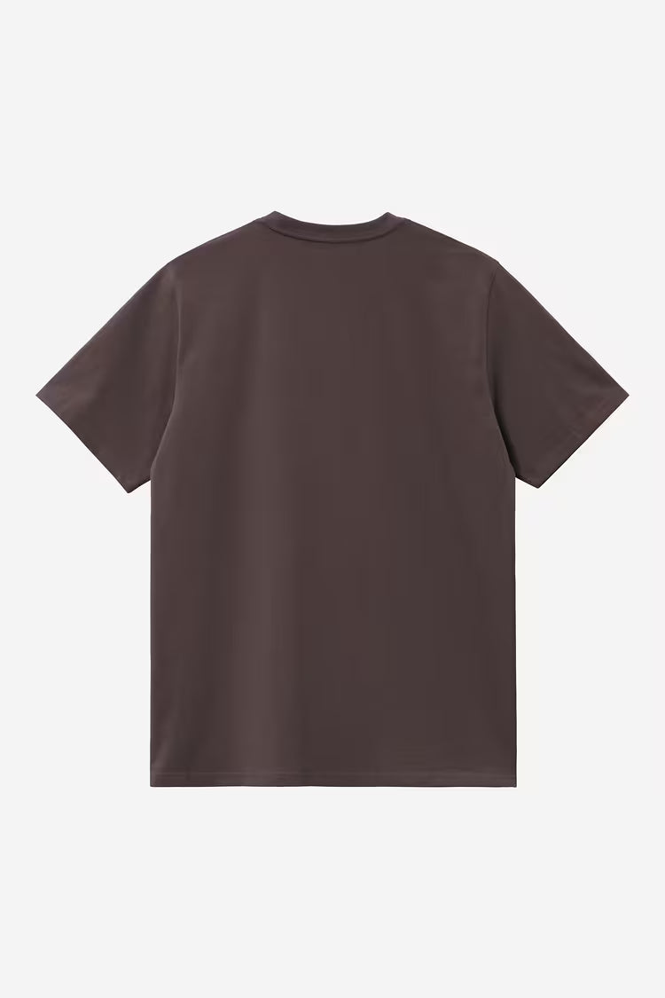 Carhartt WIP - CHASE T-SHIRT - Shale/Gold