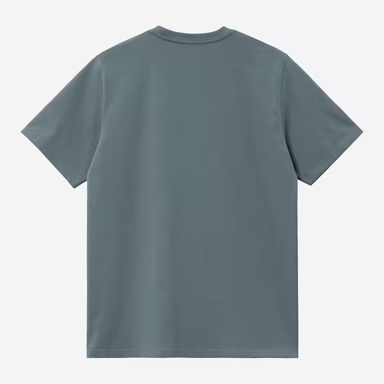 Carhartt WIP - CHASE T-SHIRT - Cozy Blue/Gold