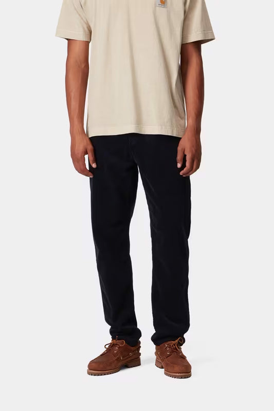 Carharttt WIP - NEWEL PANT CORD - Dark Navy/Rinsed