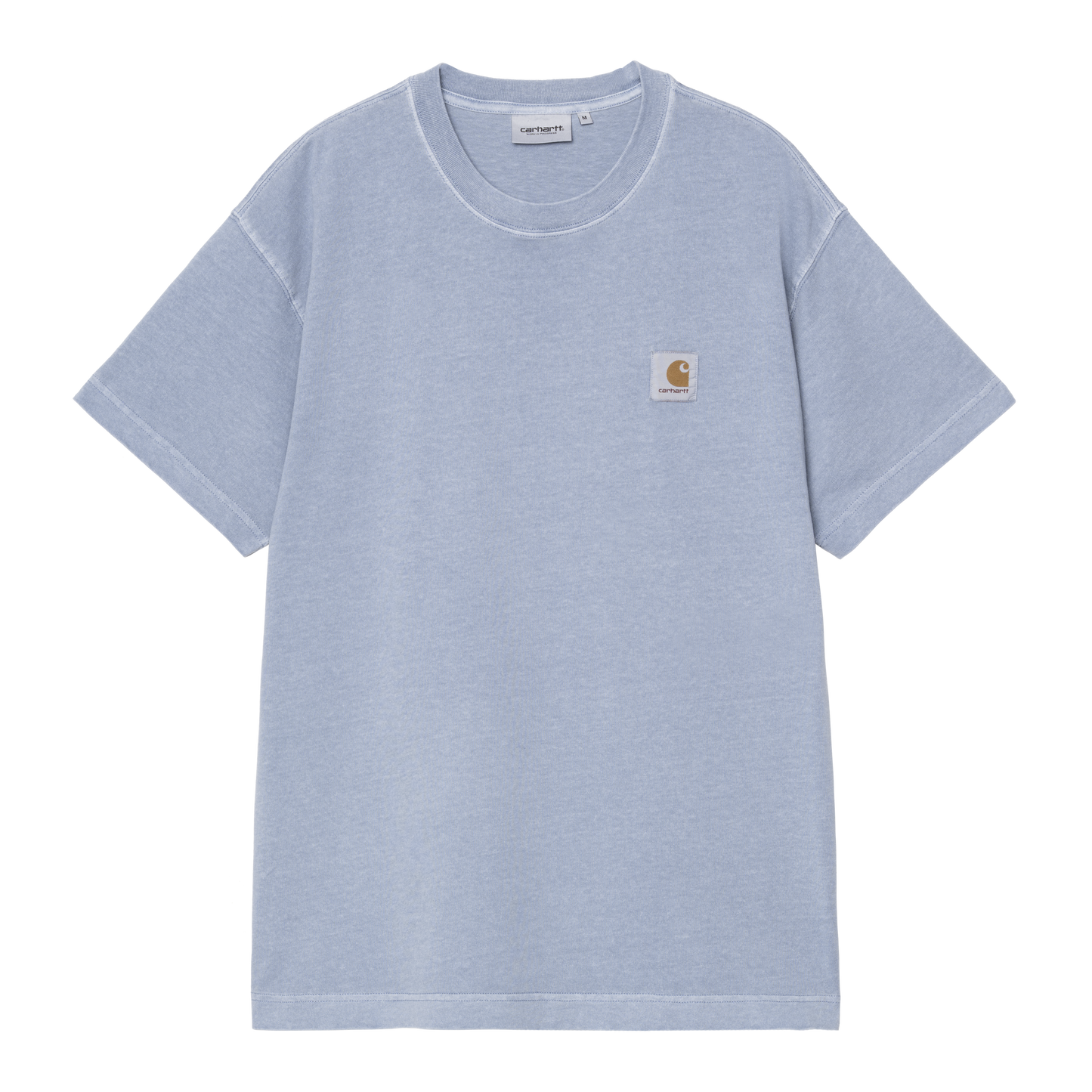 Carhartt WIP - S/S NELSON T-SHIRT - Gentle Blue (garment dyed)