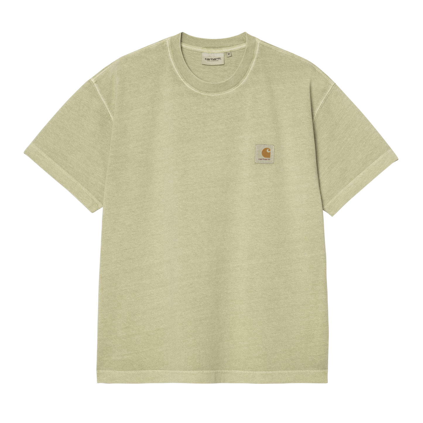 Carhartt WIP - S/S NELSON T-SHIRT - Gentle Green (garment dyed)