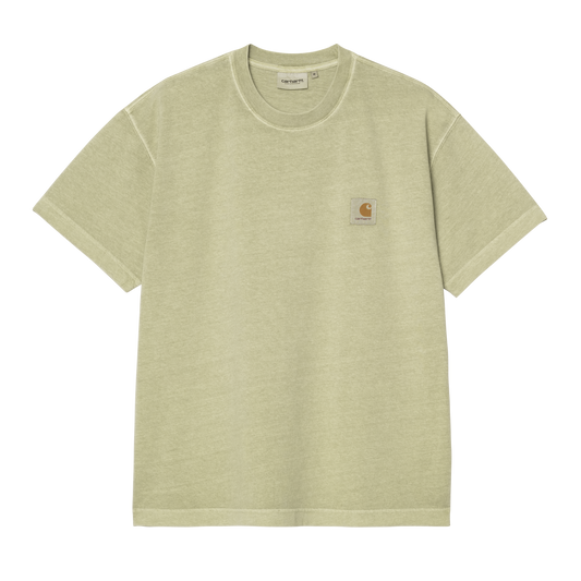 Carhartt WIP - S/S NELSON T-SHIRT - Gentle Green (garment dyed)