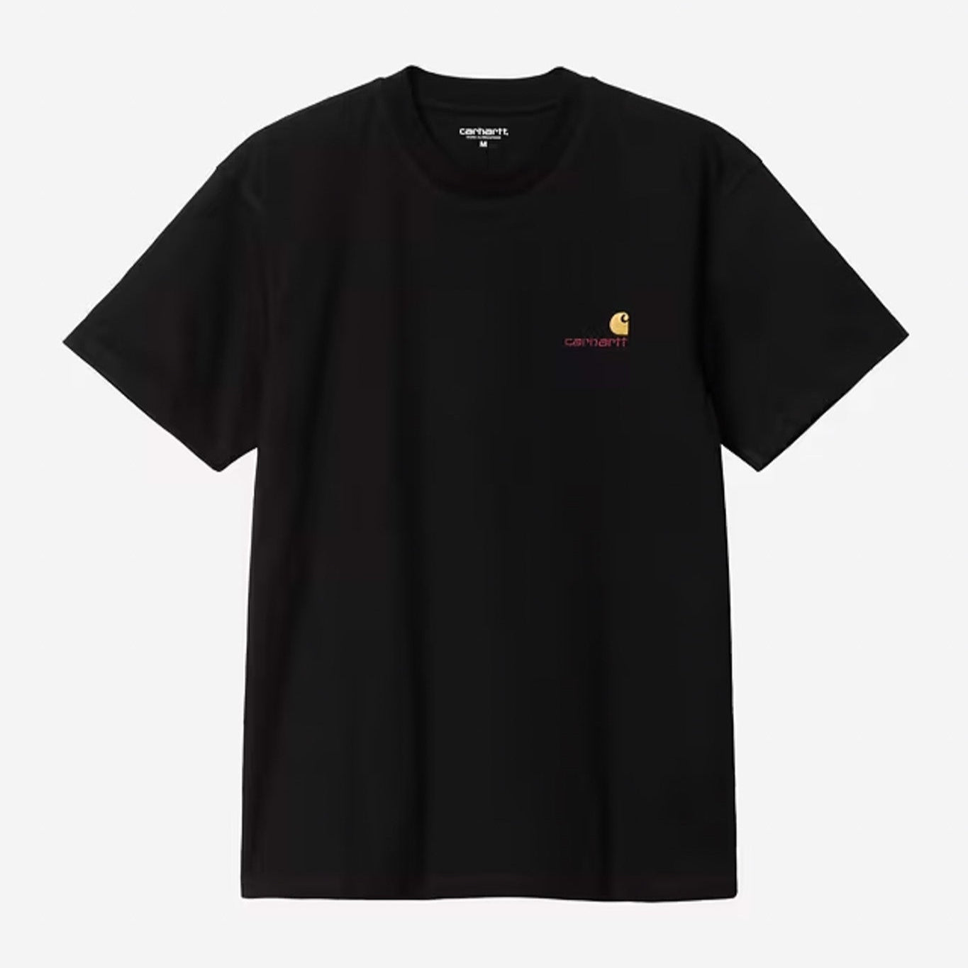 Carhartt WIP - S/S AMERICAN SCRIPT T-SHIRT - Black