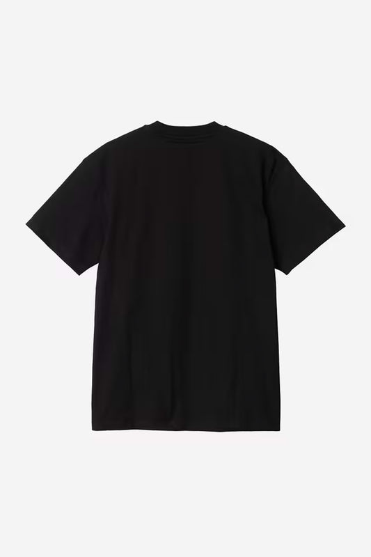 Carhartt WIP - S/S AMERICAN SCRIPT T-SHIRT - Black