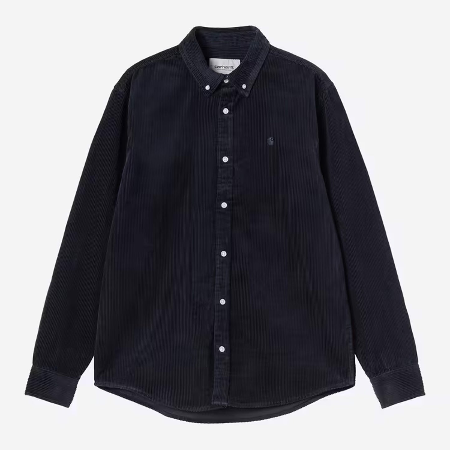 Carhartt WIP - L/S MADISON CORD - Dark Navy/Dark Navy