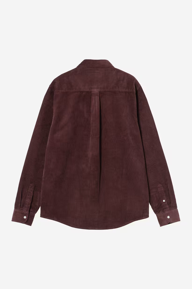 Carhartt WIP - L/S MADISON CORD - Amarone