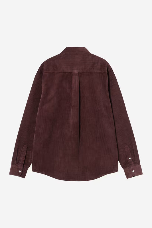 Carhartt WIP - L/S MADISON CORD - Amarone