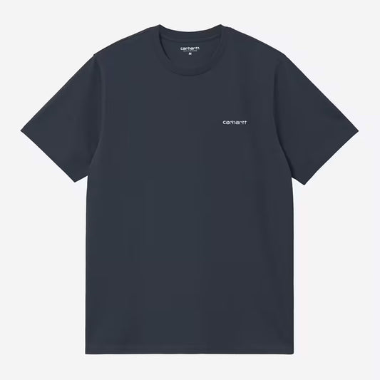 Carhartt - SCRIPT EMBROIDERY - Deep Night/White