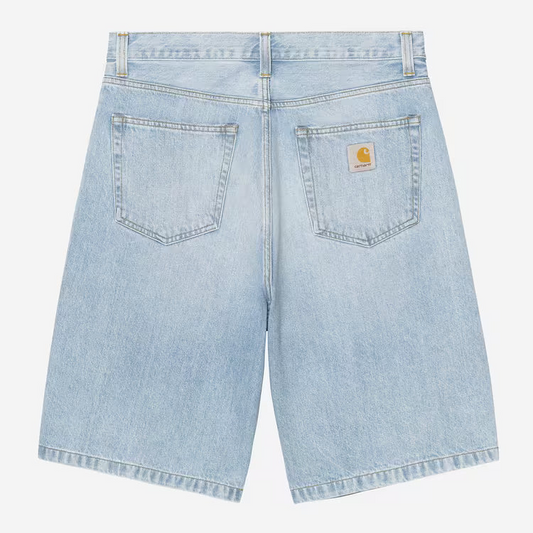 Carhartt WIP - LANDON SHORT - Blue (heavy worn bleached)