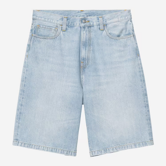 Carhartt WIP - LANDON SHORT - Blue (heavy worn bleached)