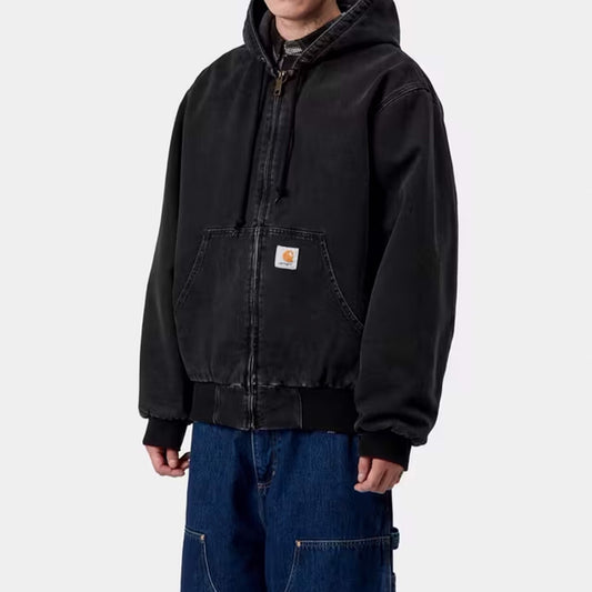 Carhartt WIP - OG ACTIVE JACKET - Black (stone washed)