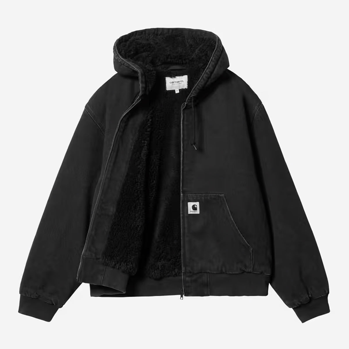 Carhartt WIP - W´OG ACTIV JACKET - Black (stone washed)