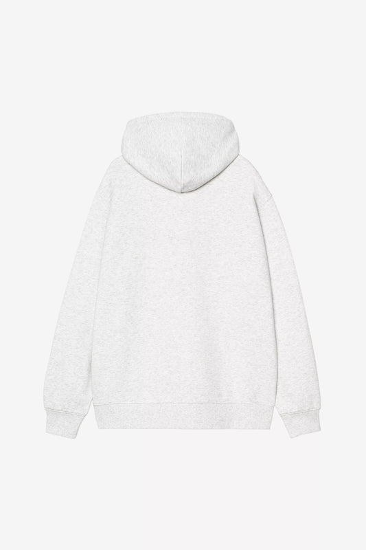Carhartt - W' HOODED SWEATERSHIRT - Ash Heather/Citadel