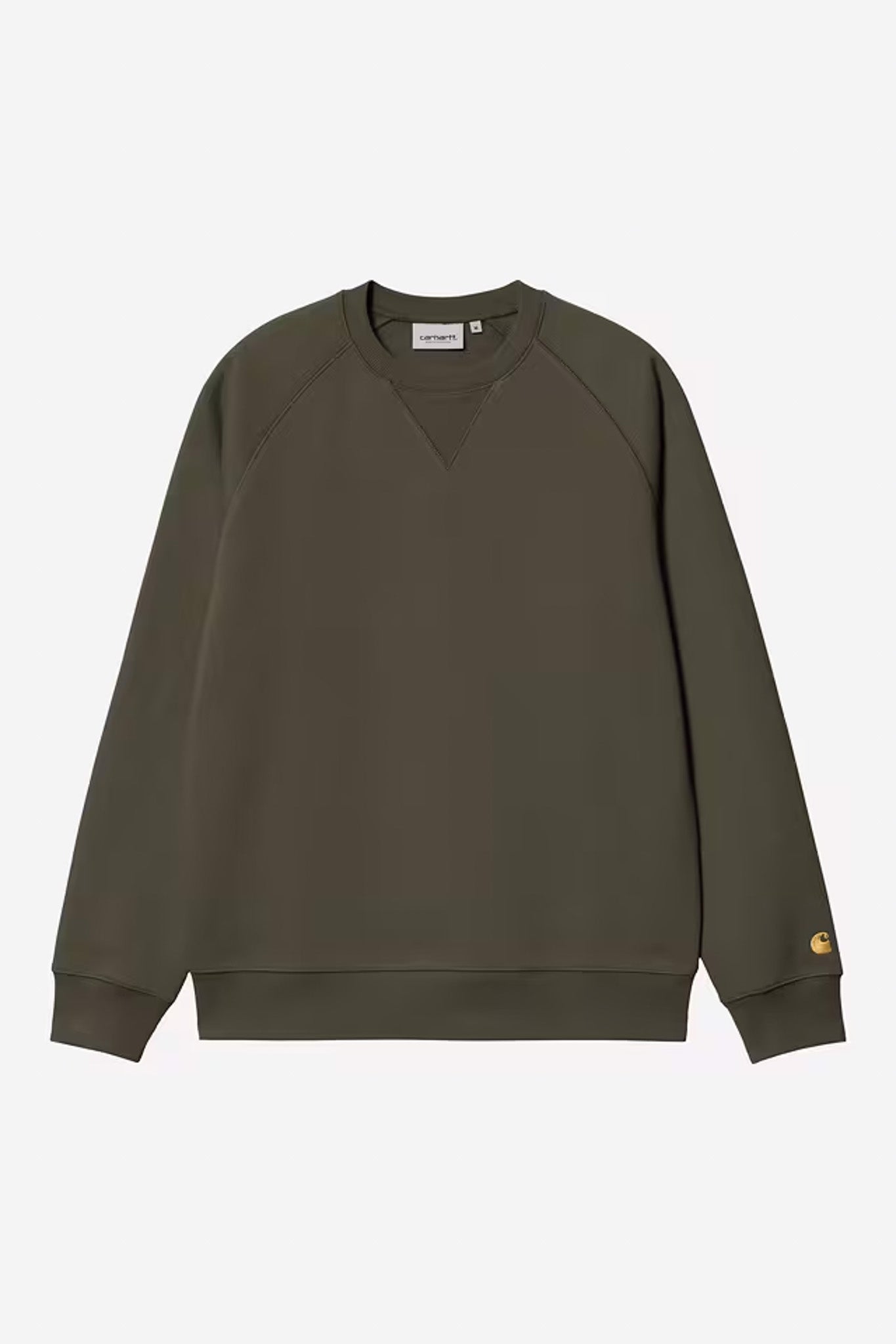Carhartt WIP - CHASE SWEAT - Olive/Gold