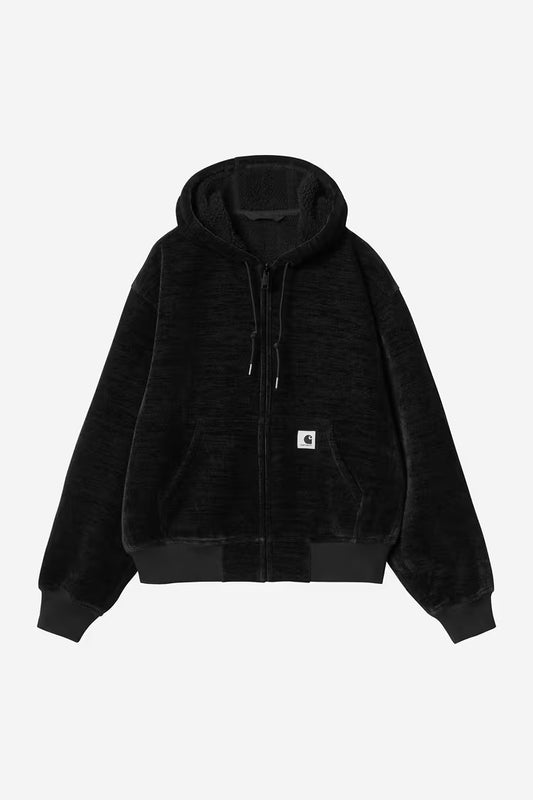 Carhartt WIP - W´OG ACTIV SWEAT JACKET - Black