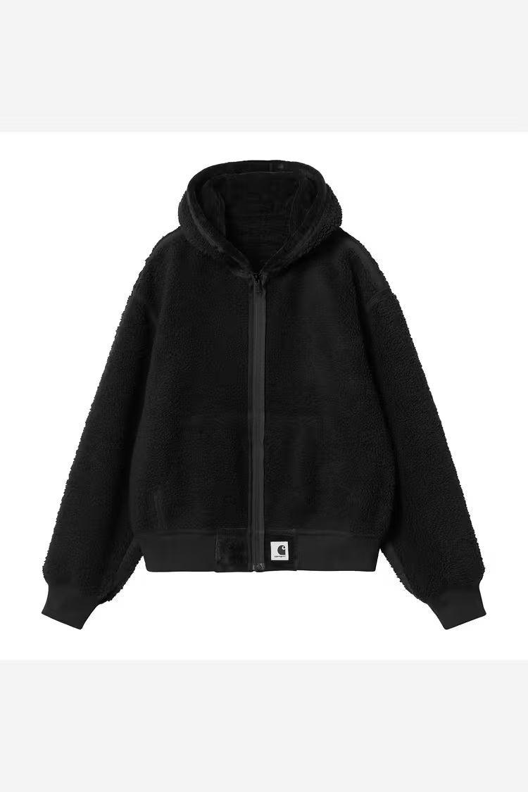 Carhartt WIP - W´OG ACTIV SWEAT JACKET - Black