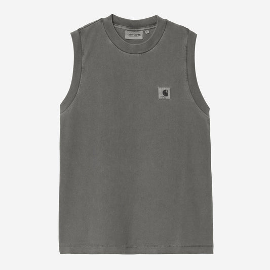 Carhartt WIP - W' NELSON A-SHIRT - Black (garment dyed)