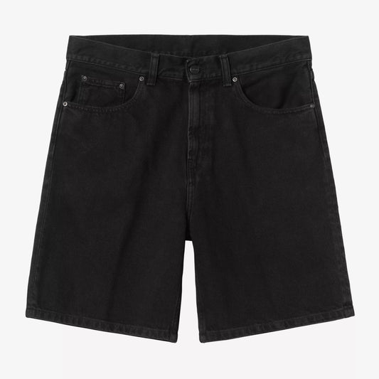 Carhartt WIP - NOLAN SHORT - Black (stone washed)
