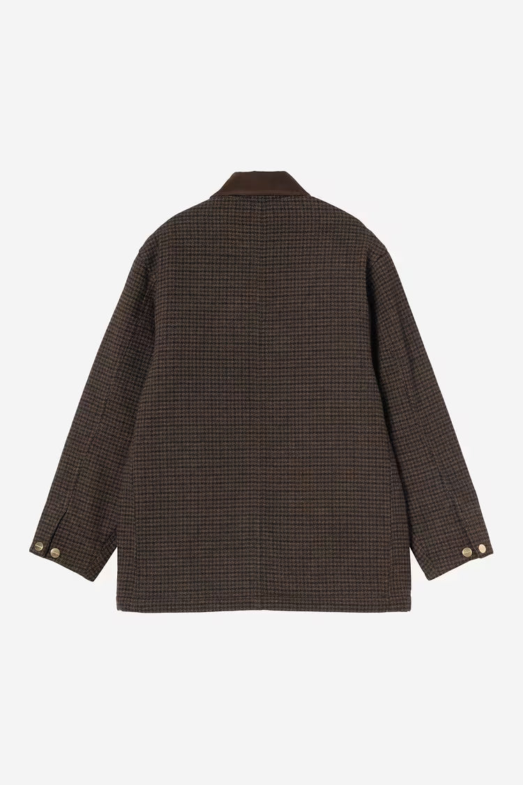 Carhartt WIP - LOWIS CHORE COAT - Lowis Houndstooth / Vitola Heather