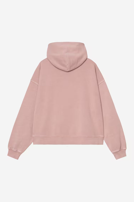 Carhartt WIP - W´ HOODED BETON JACKET - Glassy Pink (garment dyed)
